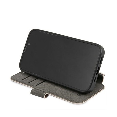 Guess Booktype 4G Big Metal Logo - Etui iPhone 13 Pro Max (różowy) Guess Booktype 4G Big Metal Logo - Etui iPhone 13 Pro Max (różowy)