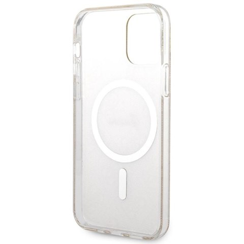 Guess Bundle Pack MagSafe 4G - Zestaw etui + ładowarka MagSafe iPhone 12 / iPhone 12 Pro (brązowy/złoty) Guess Bundle Pack MagSafe 4G - Zestaw etui + ładowarka MagSafe iPhone 12 / iPhone 12 Pro (brązowy/złoty)