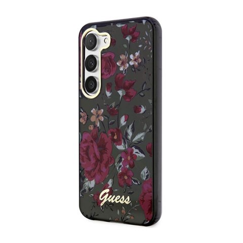Guess Flower Collection - Etui Samsung Galaxy S23+ (khaki) Guess Flower Collection - Etui Samsung Galaxy S23+ (khaki)