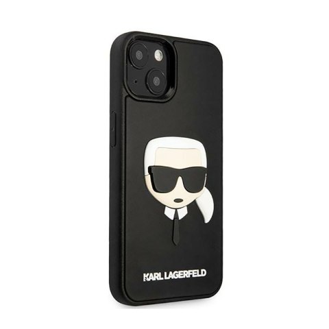 Karl Lagerfeld 3D Rubber Karl`s Head - Etui iPhone 14 Plus (czarny) Karl Lagerfeld 3D Rubber Karl`s Head - Etui iPhone 14 Plus (czarny)