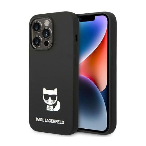 Karl Lagerfeld Choupette Body - Etui iPhone 14 Pro Max (czarny) Karl Lagerfeld Choupette Body - Etui iPhone 14 Pro Max (czarny)