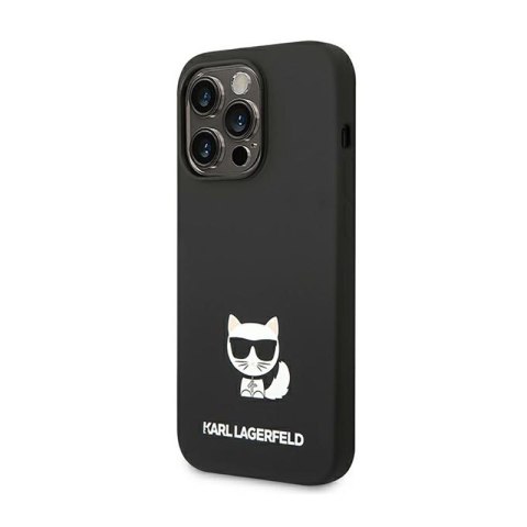 Karl Lagerfeld Choupette Body - Etui iPhone 14 Pro Max (czarny) Karl Lagerfeld Choupette Body - Etui iPhone 14 Pro Max (czarny)