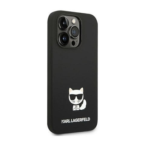 Karl Lagerfeld Choupette Body - Etui iPhone 14 Pro Max (czarny) Karl Lagerfeld Choupette Body - Etui iPhone 14 Pro Max (czarny)