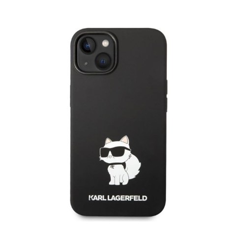 Karl Lagerfeld Silicone NFT Choupette - Etui iPhone 14 Plus (czarny) Karl Lagerfeld Silicone NFT Choupette - Etui iPhone 14 Plus (czarny)