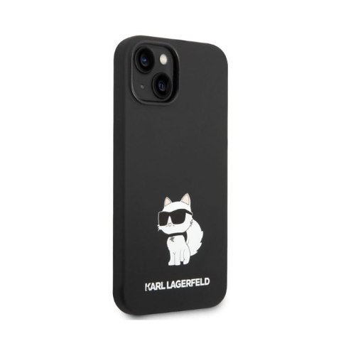 Karl Lagerfeld Silicone NFT Choupette - Etui iPhone 14 Plus (czarny) Karl Lagerfeld Silicone NFT Choupette - Etui iPhone 14 Plus (czarny)