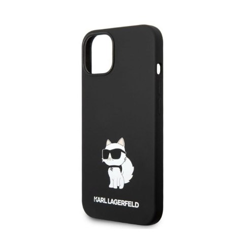 Karl Lagerfeld Silicone NFT Choupette - Etui iPhone 14 Plus (czarny) Karl Lagerfeld Silicone NFT Choupette - Etui iPhone 14 Plus (czarny)