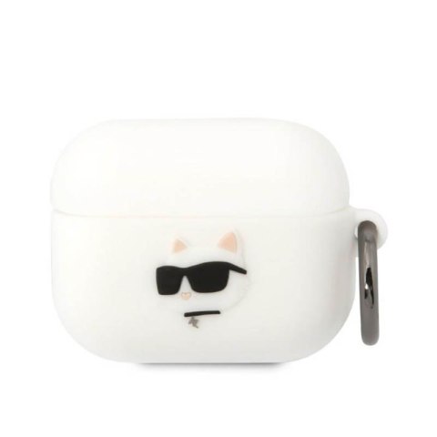 Karl Lagerfeld Silicone NFT Choupette Head 3D - Etui AirPods Pro (biały) Karl Lagerfeld Silicone NFT Choupette Head 3D - Etui AirPods Pro (biały)