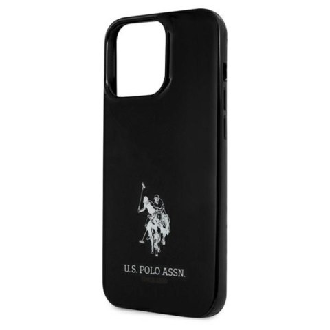 US Polo Assn Horses Logo - Etui iPhone 13 Pro (czarny) US Polo Assn Horses Logo - Etui iPhone 13 Pro (czarny)