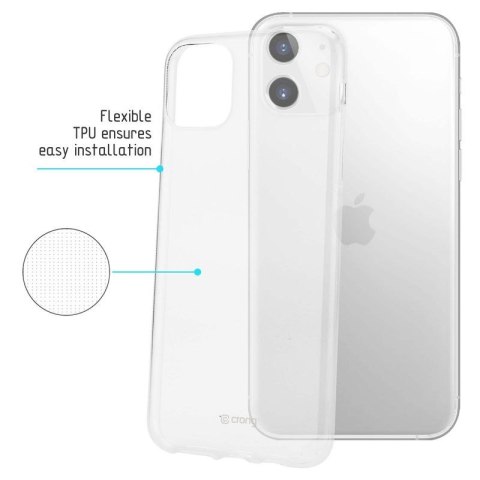 Crong Crystal Slim Cover - Etui iPhone 11 (przezroczysty) Crong Crystal Slim Cover - Etui iPhone 11 (przezroczysty)