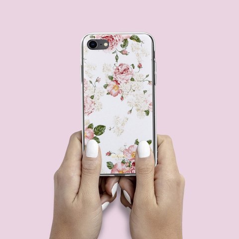 Crong Flower Case - Etui iPhone SE (2022/2020) / 8 / 7 (wzór 02) Crong Flower Case - Etui iPhone SE (2022/2020) / 8 / 7 (wzór 02)