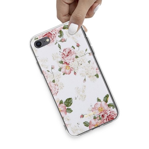 Crong Flower Case - Etui iPhone SE (2022/2020) / 8 / 7 (wzór 02) Crong Flower Case - Etui iPhone SE (2022/2020) / 8 / 7 (wzór 02)