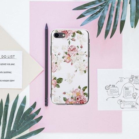 Crong Flower Case - Etui iPhone SE (2022/2020) / 8 / 7 (wzór 02) Crong Flower Case - Etui iPhone SE (2022/2020) / 8 / 7 (wzór 02)