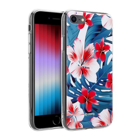 Crong Flower Case - Etui iPhone SE (2022/2020) / 8 / 7 (wzór 03) Crong Flower Case - Etui iPhone SE (2022/2020) / 8 / 7 (wzór 03)
