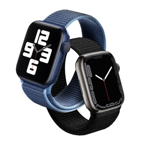 Crong Nylon - Pasek sportowy do Apple Watch 44/45/46/49 mm (Ocean Blue) Crong Nylon - Pasek sportowy do Apple Watch 44/45/46/49 mm (Ocean Blue)