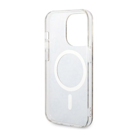 Guess 4G MagSafe - Etui iPhone 14 Pro (Brązowy) Guess 4G MagSafe - Etui iPhone 14 Pro (Brązowy)