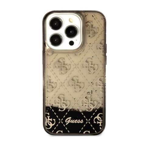 Guess Liquid Glitter Transculent 4G - Etui iPhone 14 Pro (Czarny) Guess Liquid Glitter Transculent 4G - Etui iPhone 14 Pro (Czarny)