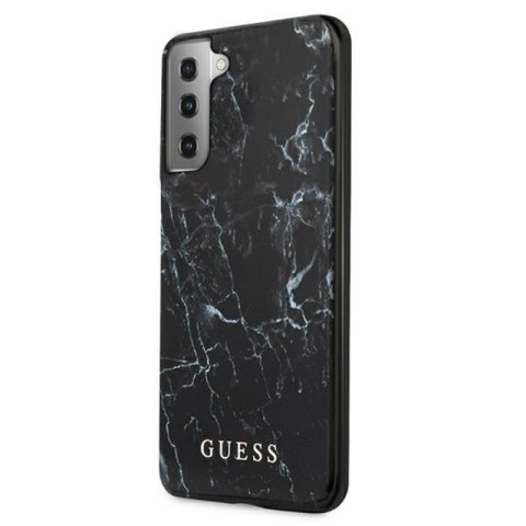 Guess Marble - Etui Samsung Galaxy S21+ (czarny) Guess Marble - Etui Samsung Galaxy S21+ (czarny)