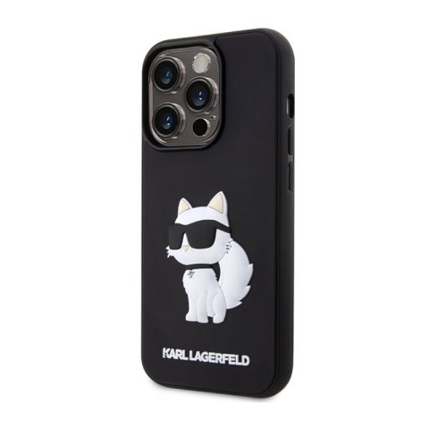 Karl Lagerfeld 3D Rubber NFT Choupette - Etui iPhone 14 Pro (Czarny) Karl Lagerfeld 3D Rubber NFT Choupette - Etui iPhone 14 Pro (Czarny)