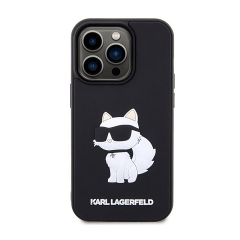 Karl Lagerfeld 3D Rubber NFT Choupette - Etui iPhone 14 Pro (Czarny) Karl Lagerfeld 3D Rubber NFT Choupette - Etui iPhone 14 Pro (Czarny)