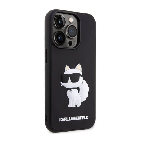 Karl Lagerfeld 3D Rubber NFT Choupette - Etui iPhone 14 Pro (Czarny) Karl Lagerfeld 3D Rubber NFT Choupette - Etui iPhone 14 Pro (Czarny)