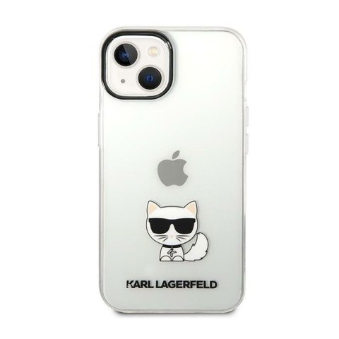 Karl Lagerfeld Choupette Body - Etui iPhone 14 Plus (przezroczysty) Karl Lagerfeld Choupette Body - Etui iPhone 14 Plus (przezroczysty)