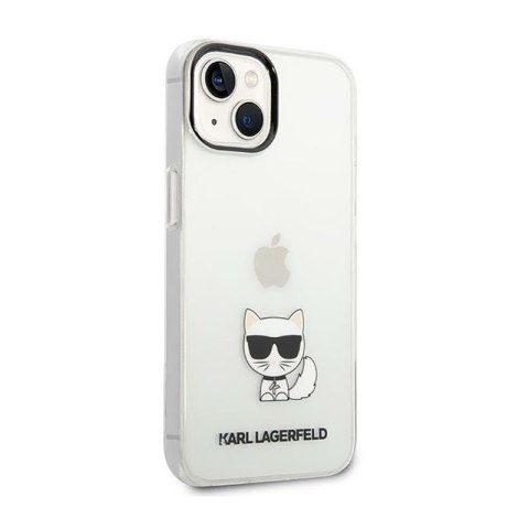 Karl Lagerfeld Choupette Body - Etui iPhone 14 Plus (przezroczysty) Karl Lagerfeld Choupette Body - Etui iPhone 14 Plus (przezroczysty)