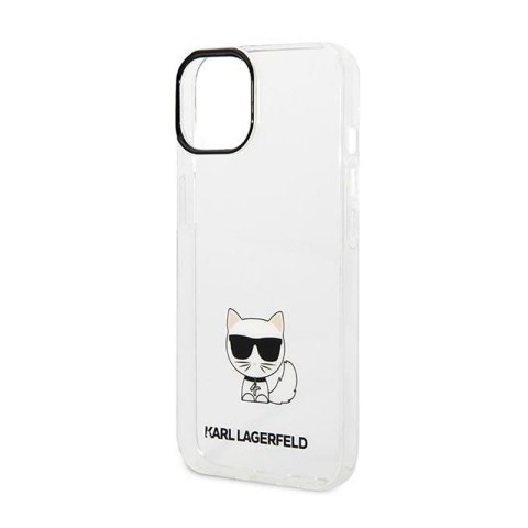 Karl Lagerfeld Choupette Body - Etui iPhone 14 Plus (przezroczysty) Karl Lagerfeld Choupette Body - Etui iPhone 14 Plus (przezroczysty)