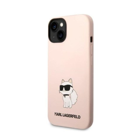 Karl Lagerfeld Silicone NFT Choupette - Etui iPhone 14 Plus (różowy) Karl Lagerfeld Silicone NFT Choupette - Etui iPhone 14 Plus (różowy)