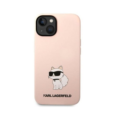 Karl Lagerfeld Silicone NFT Choupette - Etui iPhone 14 Plus (różowy) Karl Lagerfeld Silicone NFT Choupette - Etui iPhone 14 Plus (różowy)