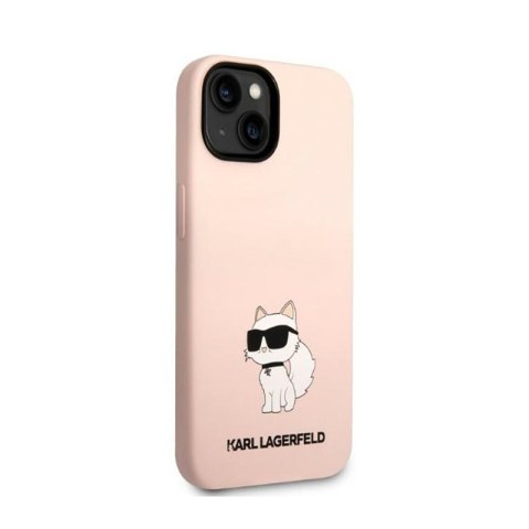 Karl Lagerfeld Silicone NFT Choupette - Etui iPhone 14 Plus (różowy) Karl Lagerfeld Silicone NFT Choupette - Etui iPhone 14 Plus (różowy)