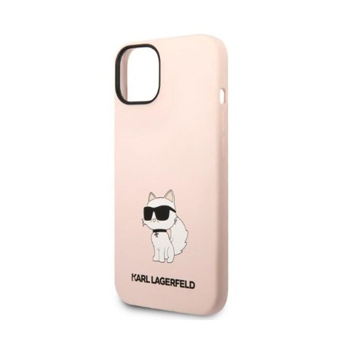 Karl Lagerfeld Silicone NFT Choupette - Etui iPhone 14 Plus (różowy) Karl Lagerfeld Silicone NFT Choupette - Etui iPhone 14 Plus (różowy)