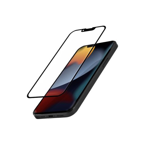 Crong Anti-Bacterial 3D Armour Glass - Szkło hartowane 9H na cały ekran iPhone 13 mini + ramka instalacyjna Crong Anti-Bacterial 3D Armour Glass - Szkło hartowane 9H na cały ekran iPhone 13 mini + ramka instalacyjna