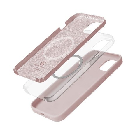Crong Color Cover Magnetic - Etui iPhone 14 Plus MagSafe (piaskowy róż) Crong Color Cover Magnetic - Etui iPhone 14 Plus MagSafe (piaskowy róż)