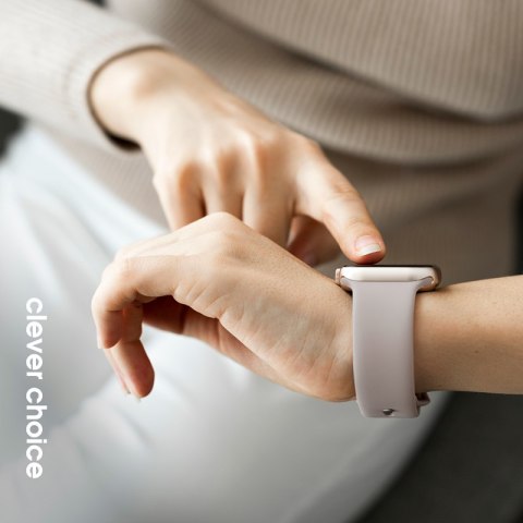 Crong Liquid - Pasek do Apple Watch 44/45/46/49 mm (niebieski) Crong Liquid - Pasek do Apple Watch 44/45/46/49 mm (niebieski)
