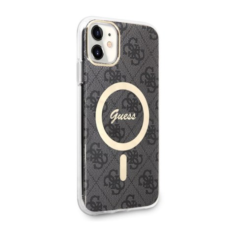 Guess 4G MagSafe - Etui iPhone 11 (Czarny) Guess 4G MagSafe - Etui iPhone 11 (Czarny)