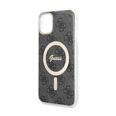 Guess 4G MagSafe - Etui iPhone 11 (Czarny) Guess 4G MagSafe - Etui iPhone 11 (Czarny)