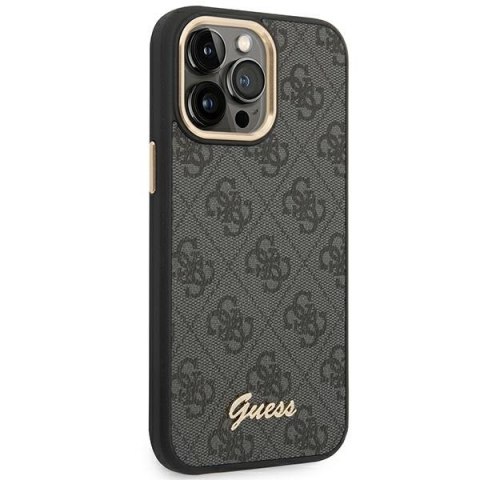 Guess 4G Metal Camera Outline Case - Etui iPhone 14 Pro Max (Czarny) Guess 4G Metal Camera Outline Case - Etui iPhone 14 Pro Max (Czarny)