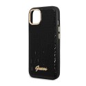 Guess Croco Collection - Etui iPhone 14 Plus (czarny)