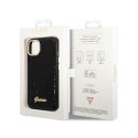 Guess Croco Collection - Etui iPhone 14 Plus (czarny)