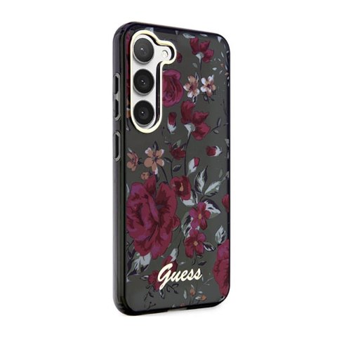 Guess Flower Collection - Etui Samsung Galaxy S23 (khaki) Guess Flower Collection - Etui Samsung Galaxy S23 (khaki)
