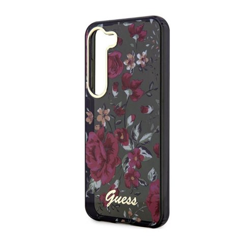 Guess Flower Collection - Etui Samsung Galaxy S23 (khaki) Guess Flower Collection - Etui Samsung Galaxy S23 (khaki)