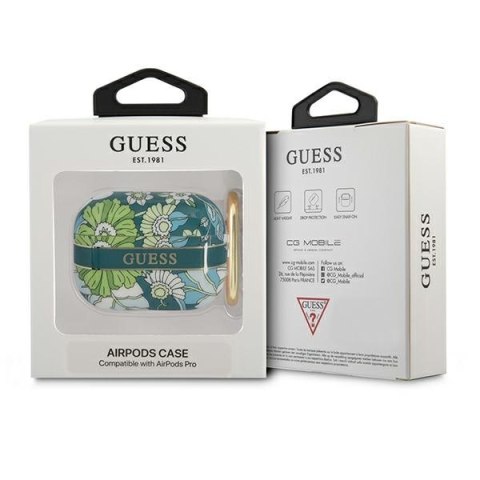 Guess Flower - Etui Airpods Pro (Green) Guess Flower - Etui Airpods Pro (Green)