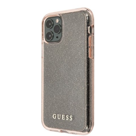 Guess Glitter Case - Etui iPhone 11 Pro Max (Pink) Guess Glitter Case - Etui iPhone 11 Pro Max (Pink)