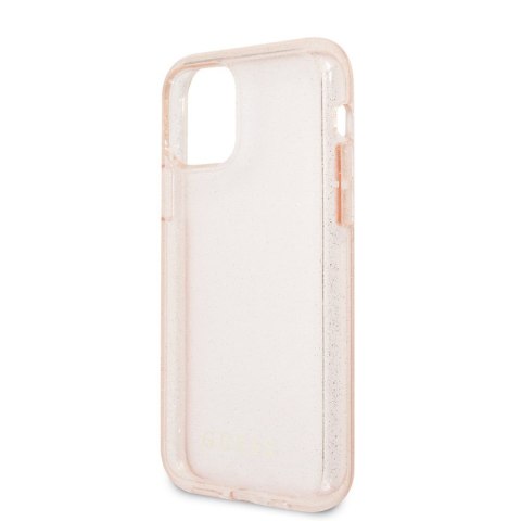 Guess Glitter Case - Etui iPhone 11 Pro Max (Pink) Guess Glitter Case - Etui iPhone 11 Pro Max (Pink)