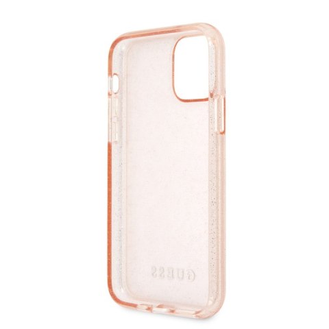 Guess Glitter Case - Etui iPhone 11 Pro Max (Pink) Guess Glitter Case - Etui iPhone 11 Pro Max (Pink)