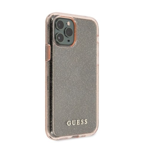 Guess Glitter Case - Etui iPhone 11 Pro Max (Pink) Guess Glitter Case - Etui iPhone 11 Pro Max (Pink)