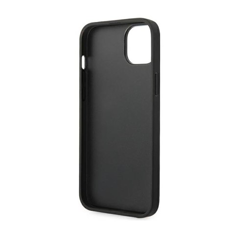 Karl Lagerfeld Monogram Stripe - Etui iPhone 14 Plus (brązowy) Karl Lagerfeld Monogram Stripe - Etui iPhone 14 Plus (brązowy)
