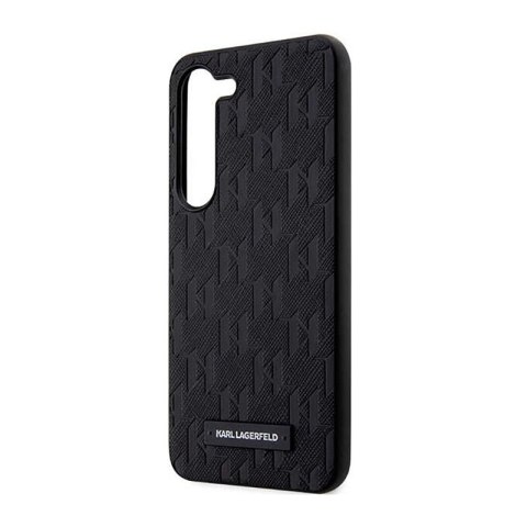 Karl Lagerfeld Saffiano Monogram Metal Logo - Etui Samsung Galaxy S23+ (czarny) Karl Lagerfeld Saffiano Monogram Metal Logo - Etui Samsung Galaxy S23+ (czarny)