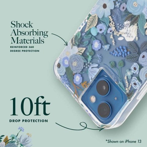 Rifle Paper Clear - Etui iPhone 14 Plus (Garden Party Blue) Rifle Paper Clear - Etui iPhone 14 Plus (Garden Party Blue)
