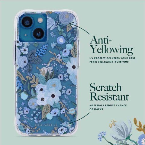 Rifle Paper Clear - Etui iPhone 14 Plus (Garden Party Blue) Rifle Paper Clear - Etui iPhone 14 Plus (Garden Party Blue)